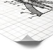 Grenade Patent Grid Poster (Hoek)
