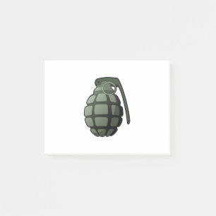 Grenade Post-it® Notes
