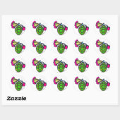Grenade stickers parfum (Feuille)