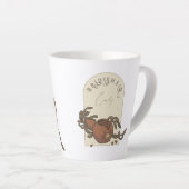 Grenade vintage tasse personnalisée (Angle droit)