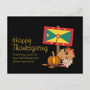 GRENADIAANSE THANKSGIVING Vlag van Grenada Briefkaart