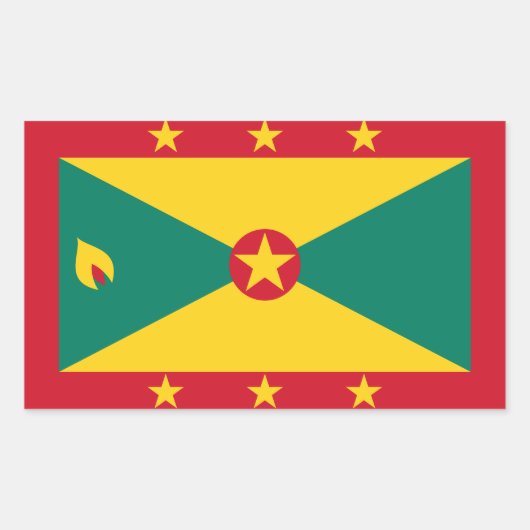 Grenadian flag Stickers (Devant)
