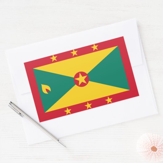Grenadian flag Stickers (Enveloppe)