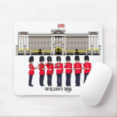 Grenadier-beveiligingssystemen op Parade Mouse Mat Muismat (Met muis)