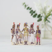 Grenadier Guards of the First Empire Briefkaart (Staand voorkant)