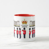 Grenadier Guards on Parade Coronation Mok (Midden)