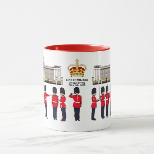 Grenadier Guards on Parade Coronation Mok (Midden)