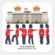 Grenadier Guards op Parade Square Sticker