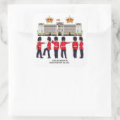 Grenadier Guards op Parade Square Sticker (Tas)