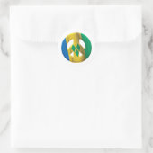 Grenadines Ronde Sticker (Tas)