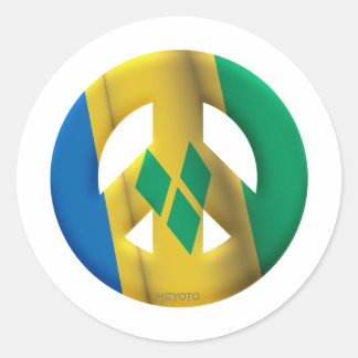 Grenadines Ronde Sticker