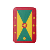 Grenadische vlag badmat (Voorkant Verticaal)