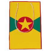 Grenadische vlag medium cadeauzakje (Voorkant)