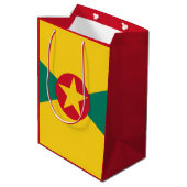 Grenadische vlag medium cadeauzakje (Achterkant Gekanteld)