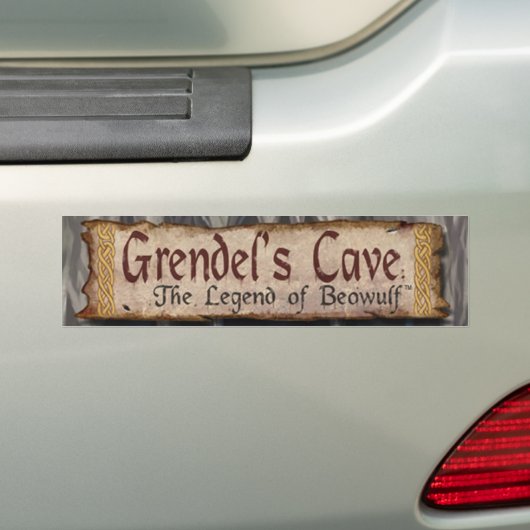 Grendel's Cave Bumpersticker (Op auto)