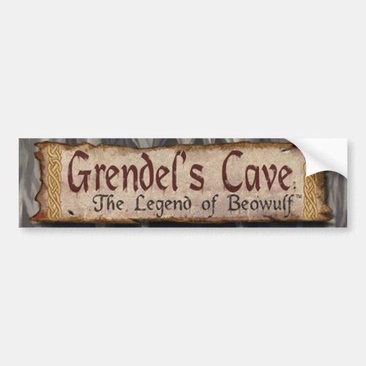Grendel's Cave Bumpersticker (Voorkant)