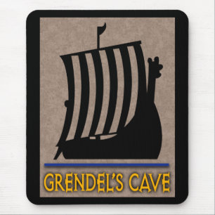 Grendel's Cave Logo Muismat