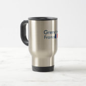 Grenoble, France Voyage / Mug Commuter (Devant gauche)