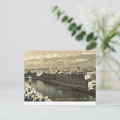 Grenoble, vue generale des alpes briefkaart (Staand voorkant)