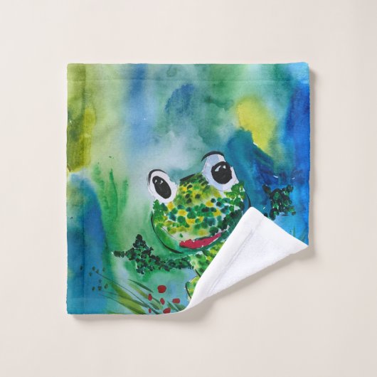 Grenouille (Gant de toilette)