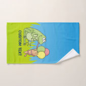 Grenouille à crème glacée (Serviette à main)