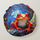 Grenouille à tarte du Costa Rica Jetez des coussin (Dos)