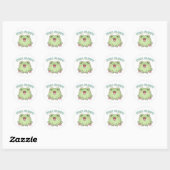Grenouille Autocollant Encore Endormie Mème de Gre (Feuille)