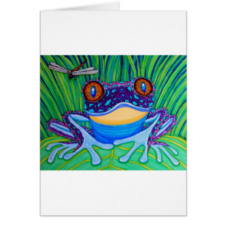 Grenouille aux yeux brillants