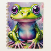 Grenouille Avec Art numérique Fleur (Devant)