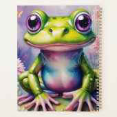 Grenouille Avec Art numérique Fleur (Dos)