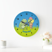 Grenouille avec glace horloge (Maison)