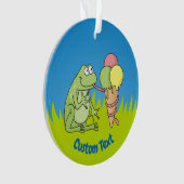 Grenouille avec ornement Icecream (devant)