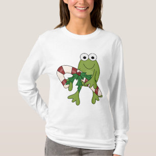 Grenouille avec Sucres de canne T-shirts et cadeau