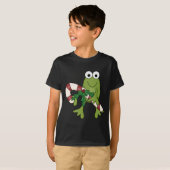 Grenouille avec Sucres de canne T-shirts et cadeau (Devant entier)