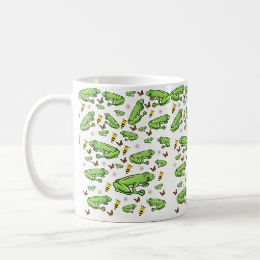 Grenouille Bumblebee Mug (Gauche)