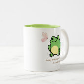 Grenouille café Mug (Devant droit)