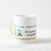Grenouille, Champignons, Frogging Hot Eggnog Mug (Devant gauche)