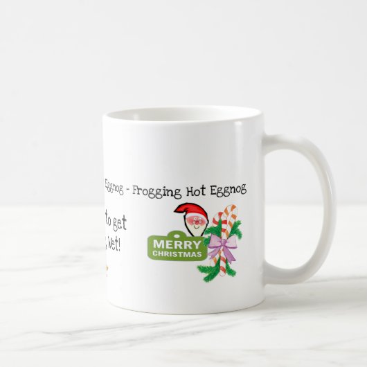 Grenouille, Champignons, Frogging Hot Eggnog Mug (Droite)