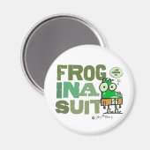 Grenouille dans un aimant à costume (Recto/Verso)