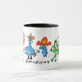 Grenouille dans une tasse de caractère de costume (Centre)