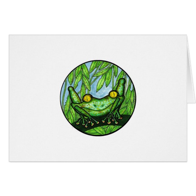 Grenouille d'arbre (Devant horizontal)