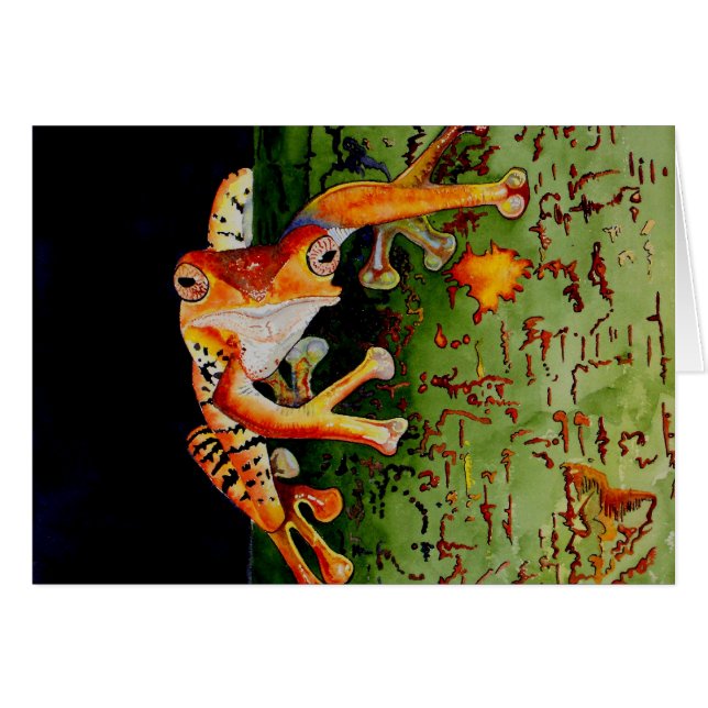 Grenouille d'arbre (Devant Horizontal)