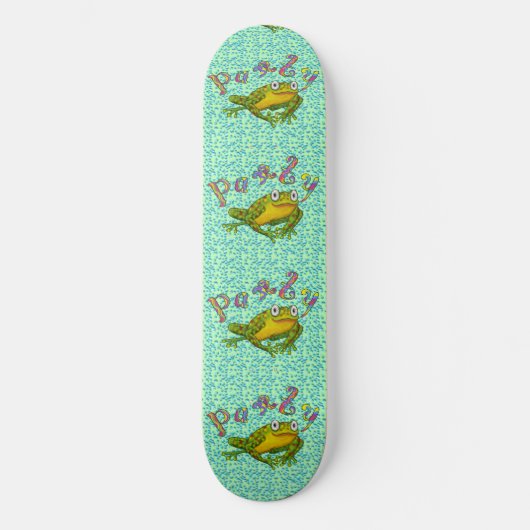 Grenouille de fête  Skateboard  (Recto)