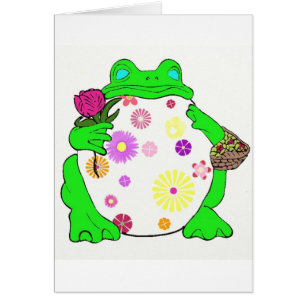 Grenouille de fleur
