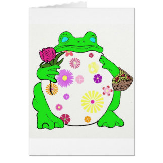 Grenouille de fleur