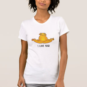 Grenouille de yoga - T-shirt de yoga d'amour d'I
