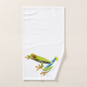 Grenouille des arbres (Serviette à main)