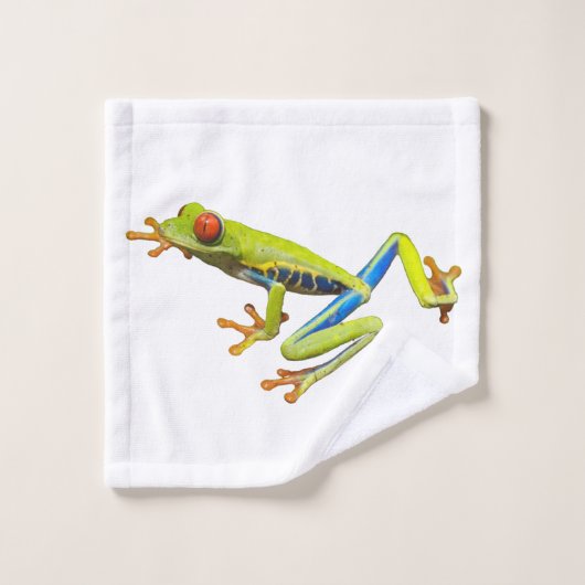 Grenouille des arbres (Gant de toilette)
