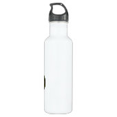 Grenouille d'herbe peinte, Bouteille d'eau (Dos)