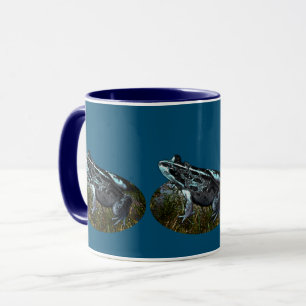 Grenouille d'herbe peinte, Mug de café